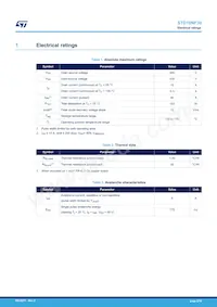 STD10NF30 Datasheet Page 2