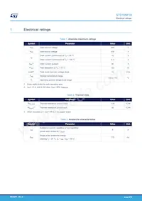 STD10NF30數據表 頁面 2