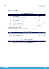STD16N65M5 Datasheet Page 2