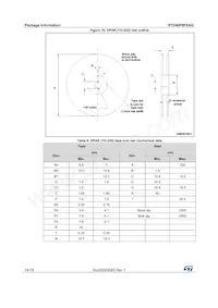 STD40P8F6AG Datasheet Page 14