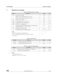 STF7N60DM2 Datasheet Page 3