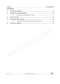 STFH40N60M2 Datasheet Page 2