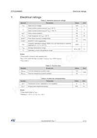 STFU23N80K5 Datasheet Page 3