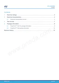 STL10N60M6 Datasheet Page 14