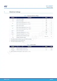 STL180N6F7 Datasheet Page 2