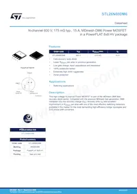 STL26N60DM6 Datasheet Cover