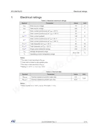 STL35N75LF3 Datasheet Page 3