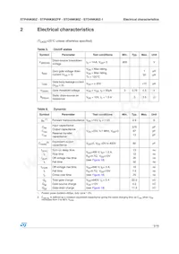 STP4NK80ZFP Datasheet Page 5