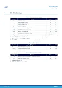 STW12N170K5 Datasheet Page 2