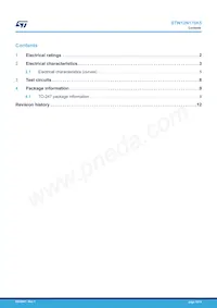 STW12N170K5 Datasheet Page 13