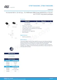 STW75N60DM6 Datasheet Cover