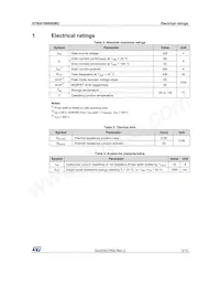 STWA70N60DM2 Datasheet Page 3