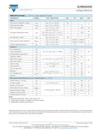 SUM60020E-GE3 Datasheet Page 2