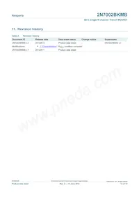 2N7002BKMB Datasheet Pagina 12