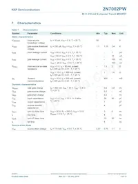 2N7002PW Datasheet Page 6