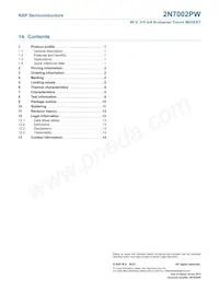 2N7002PW Datasheet Page 16