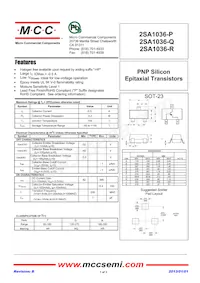 2SA1036-P-AP Datasheet Cover