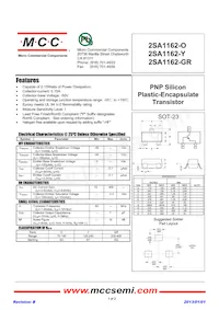 2SA1162-O-AP Datasheet Cover