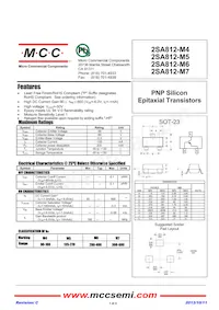 2SA812-M5-AP Datasheet Cover