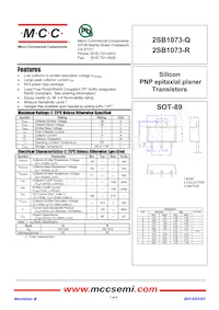 2SB1073-R-AP Datasheet Cover