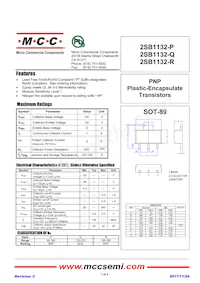 2SB1132-R-TP Datasheet Cover