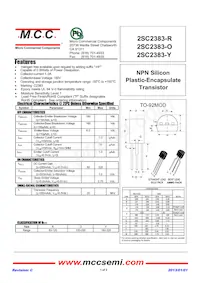 2SC2383-R-AP Datasheet Cover