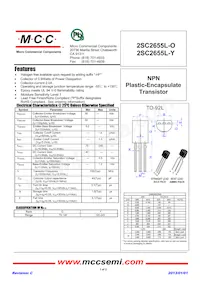 2SC2655L-Y-AP Datenblatt Cover
