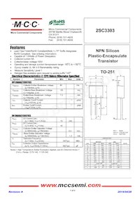 2SC3303-BP Datasheet Cover