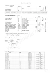 2SC4027T-E Datasheet Page 2