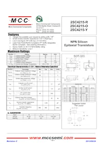 2SC4215-R-TP Datenblatt Cover