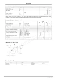 2SC6098-E Datasheet Page 2