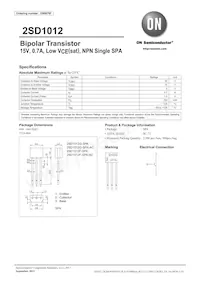 2SD1012G-SPA-AC Datasheet Copertura