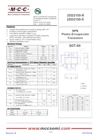 2SD2150-S-TP Datasheet Copertura
