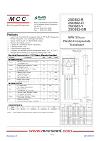 2SD882-Y-BP Datasheet Cover
