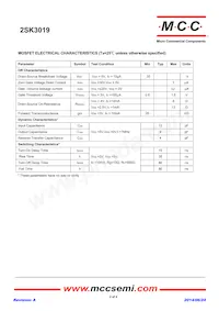 2SK3019-TP Datasheet Page 2