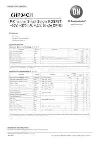 6HP04CH-TL-W數據表 封面
