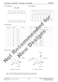 BA12004BF-E2 Datasheet Page 2