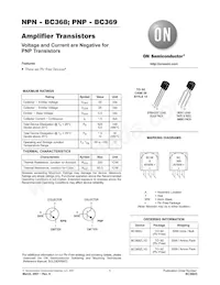 BC369ZL1G Datasheet Cover