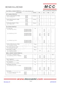 BC546C-AP Datasheet Page 2