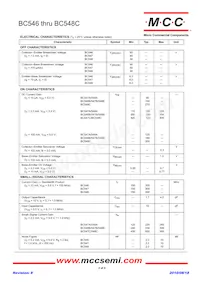BC547-AP Datasheet Page 2