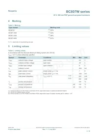 BC807-40W/MIX Datasheet Page 3