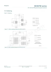 BC807-40W/MIX Datasheet Pagina 12