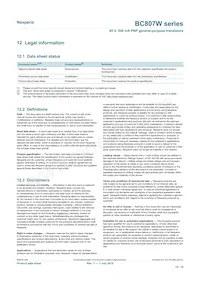 BC807-40W/MIX Datasheet Page 14