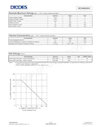 BC846ASQ-7-F Datasheet Page 2