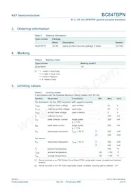 BC847BPN/ZLX Datasheet Page 3
