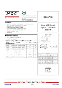 BC847BS-TP Datasheet Cover