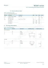 BC847CW/MIX Datasheet Page 2