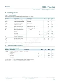 BC847CW/MIX Datasheet Page 4