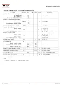 BC849C-AP Datasheet Page 2