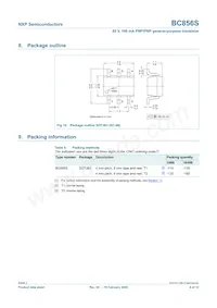BC856S Datasheet Page 9